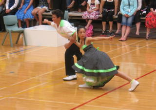 Jason & Rebecca at Juniors