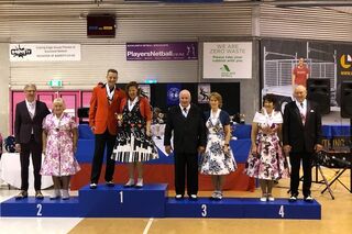 Robin Sutton & Anne Jamieson, 2nd Place & Glen & Colleen Wallace, 3rd Place